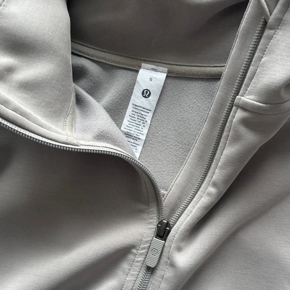 Lululemon Athletica Brushed Softstreme Half Zip - Picture 8 of 8
